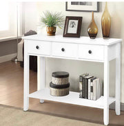 Artiss Console Table Entryway Hallway Side Table Wooden, White