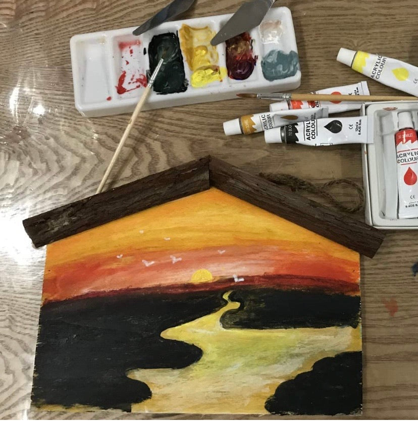 Adjustable Canvas Paint Palette