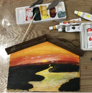 Adjustable Canvas Paint Palette