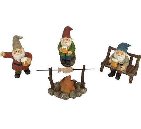 Happy Gnomes Beer Drinking Buddies- 5pcs