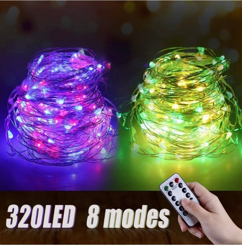 Window Curtain String Light