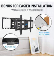 Premium Full Motion TV Wall Mount