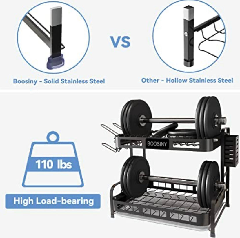 2 Tier Dish Drying Rack
