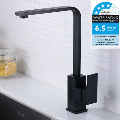 Brass Swivel Kitchen Sink Tap Faucet Laundry Basin mixer Matte Black/ Gold