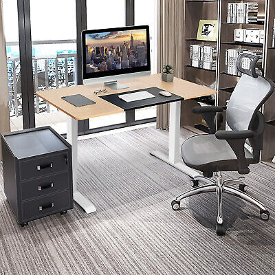 Standing Desk  Electric Motorised Height Adjustable Sit Stand Table Home Office