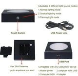 Deer Paper Lanterns Decorative Creative Novelty Paper Lanterns Collapsible Safety Material USB Low Power Energy Save Lamp Home Room Christmas Decor Kids Adult Friends Gift