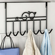 7-Hook Over-Door Coat, Towel & Bag Rack