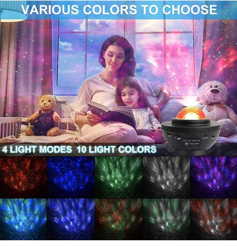 Galaxy Projector with Remote Control