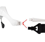 Head Mount Magnifier, Bysameyee Lighted Magnifying Headband Glass Loupe Visor with 2 LED Light for Close Work, Jewelry Work, Watch Repair, Arts &amp; Crafts, Reading Aid