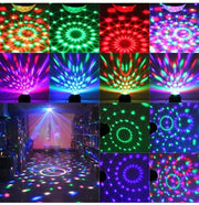 Disco Ball Party Lights iThird Sound Activated 7 Modes DJ Lighting Stage Lighting RGB LED Strobe Lamp with IR Remote AU Plug for Party Birthday Bar Karaoke Christmas Wedding Show Club Pub House