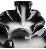 Black Ceramic Backflow Incense Burner with 10 Cones