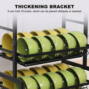 3 Tier Stainless Steel Dish Drying Rack Organizer Kitchen Storage Holder
