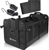 Car Trunk Organizer - Durable Storage SUV Cargo Organizer Adjustable, Blue