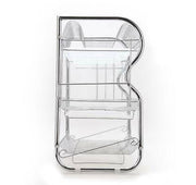 3 Tier Stainless Steel Dish Rack Drainer Cutlery Drainer Kitchen Storage Holder