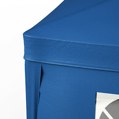 Gazebo Outdoor Camping Wedding Tent Side w/Wall & Window Folding Canopy