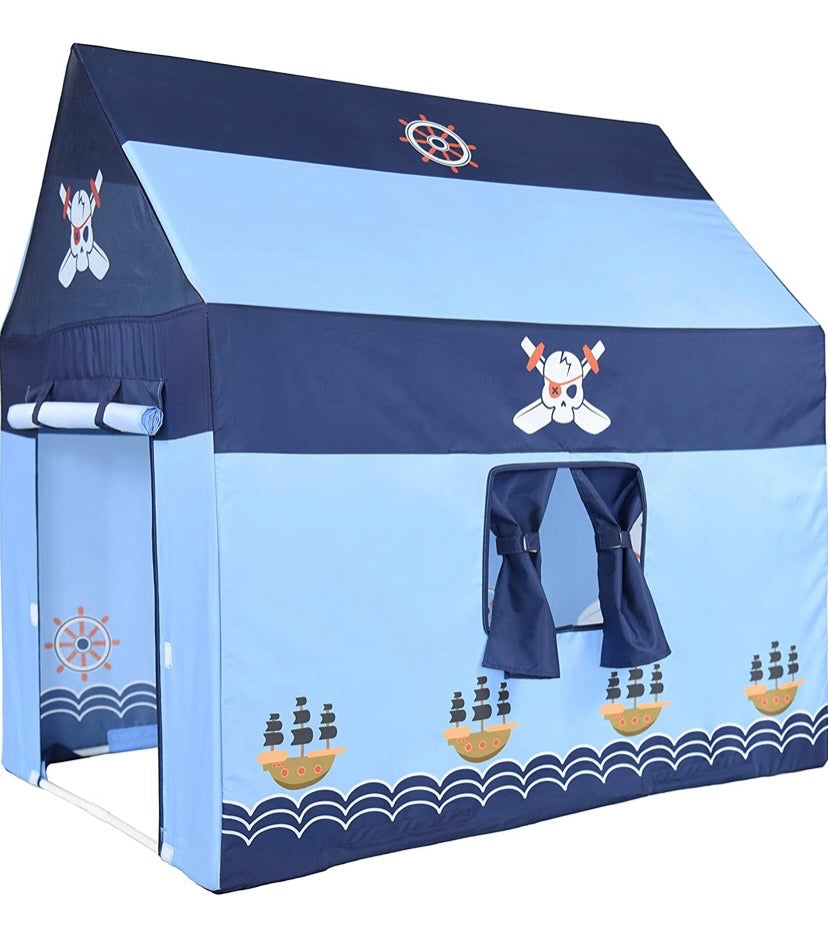 Play Tent Pirate Club Playhouse for Kids Indoor / Outdoor Fun