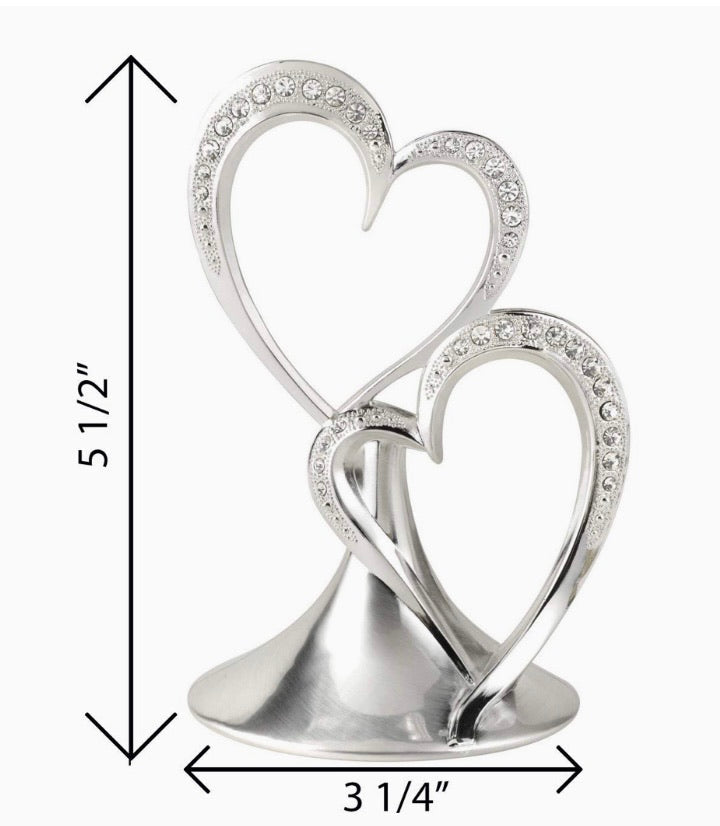 Cake Top, Steel, Silver, 5.5-Inches