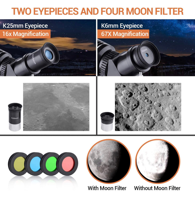 Refractive Professional Astronomical Telescope