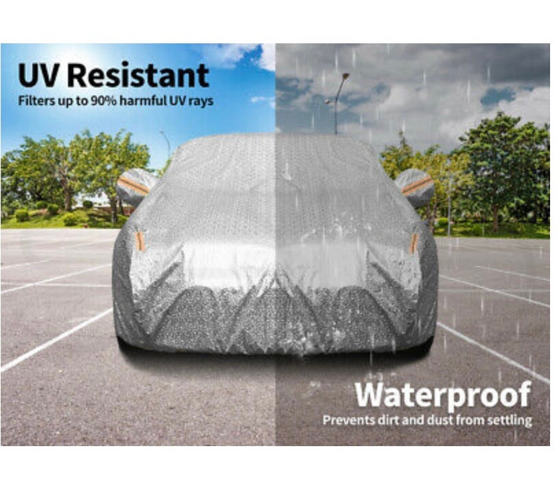 Car Cover Waterproof UV Dust Proof Large Full Coverage Cover 3XXL 530x200x150cm