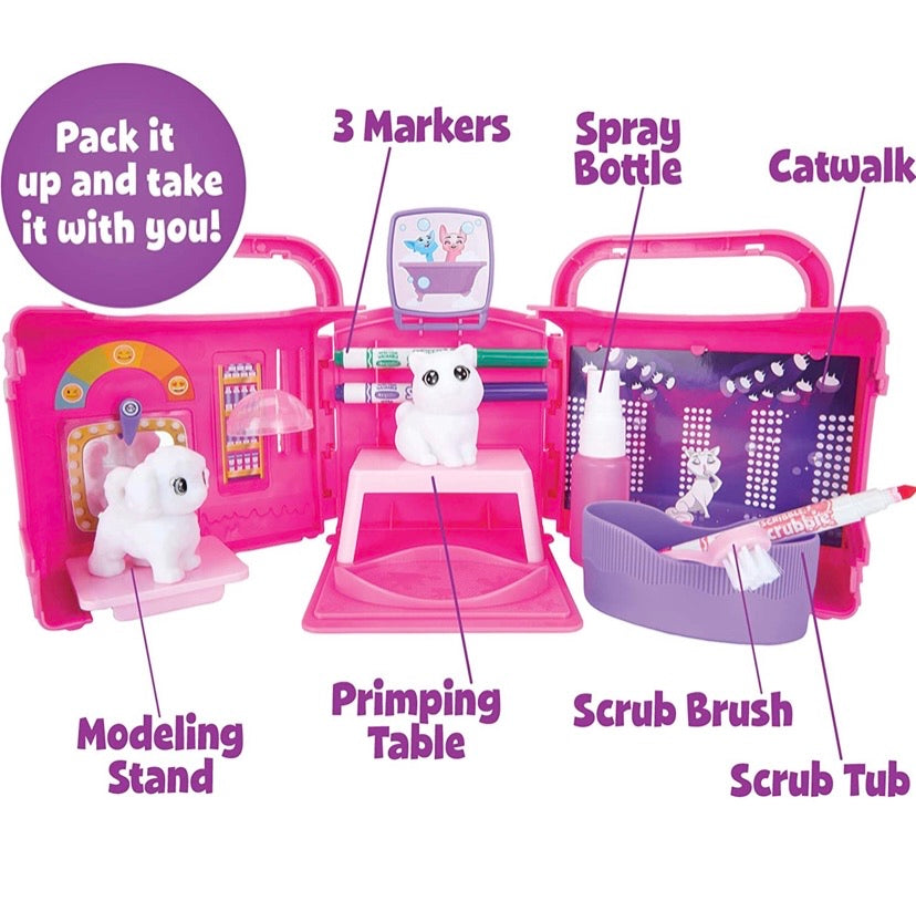 Portable Beauty Salon Pet Play Set
