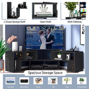 Adjustable 140–180 cm Combination TV Unit