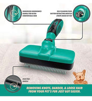 3-Piece Dog & Cat Grooming Kit – Brush, Comb & Nail Clippers
