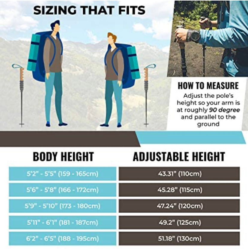 Collapsible Walking Stick, Folding Hiking Poles, Trekking Poles for Hiking Stick Nordic Walking Poles Trekking Poles Kids Folding Walking Stick Trekking Poles Ultra Light TREKOLOGY Trek Z-Cork Seniors