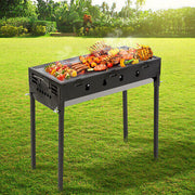 Foldable Portable Charcoal BBQ Grill with Fuel Tray