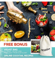 Gold Cocktail Shaker Set