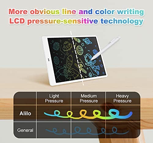 Magic LCD Writing Tablet, 13.5in Writing & Drawing Doodle Pad for Kids
