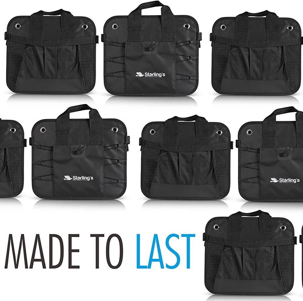 Car Trunk Organizer - Durable Storage SUV Cargo Organizer Adjustable, Blue