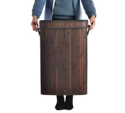 Bamboo Laundry Hamper Basket