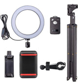 Selfie Ring Light with Tripod & Cell Phone Holder-16cm