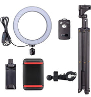 Selfie Ring Light with Tripod & Cell Phone Holder-16cm