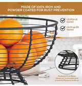 Fruit Basket with Banana Hanger