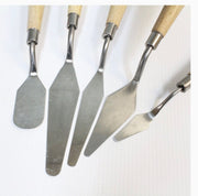 Stainless-Steel Artist Palette Knife Set – 5 Pieces