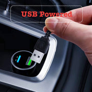 EL Wire Interior Car LED Strip Lights, USB Neon Glowing Strobing Electroluminescent Wire Lights, Ambient Lighting Kits for Car, Garden, Decorations, 5M (Blue)