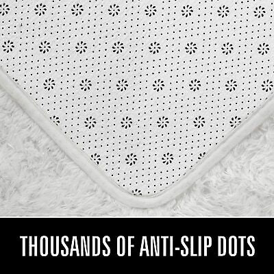 Large Fluffy Shag Area Rug for Living Rooms & Bedrooms