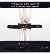 2 Pack Knee Pain Relief & Patella Stabilizer Knee Strap
