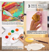 46 Pack Acrylic Paint Set