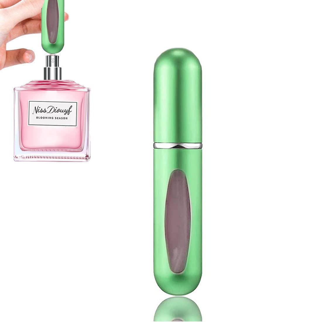 5 mL Bottom-Fill Refillable Perfume Atomiser – 8 Colours