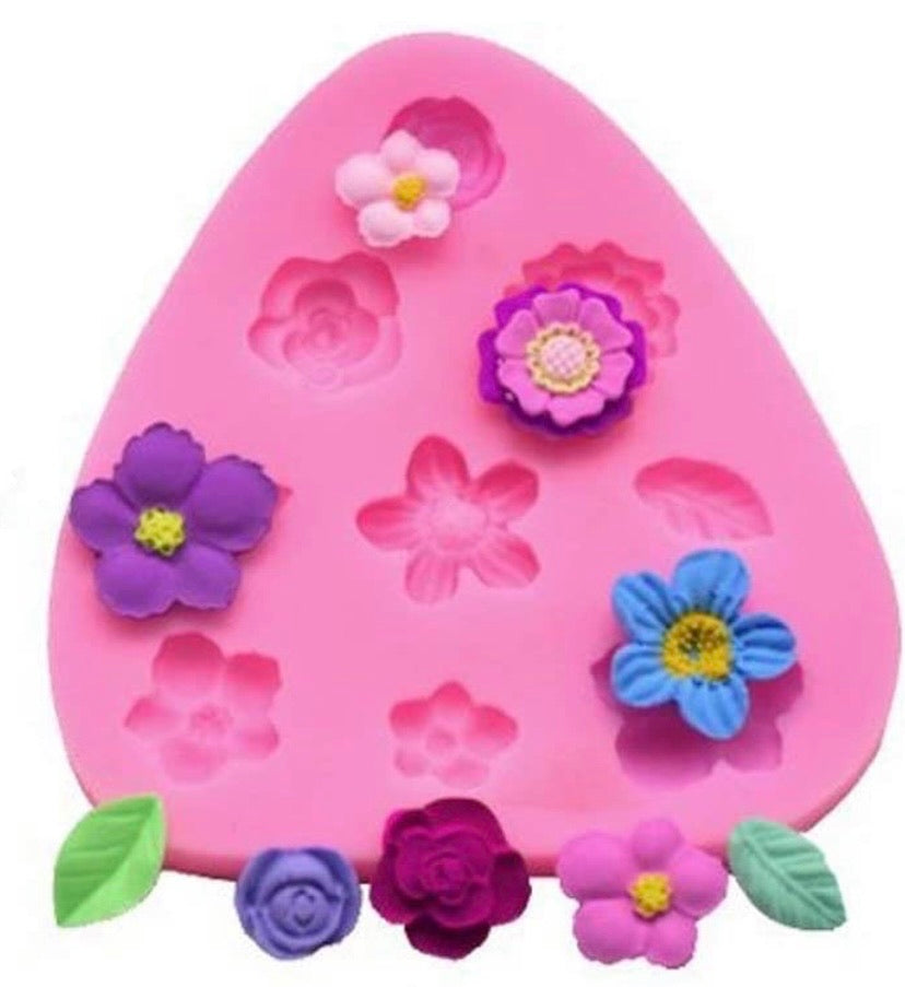 Flower Fondant Cake Moulds