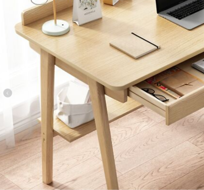 Home Office Computer Desk with Drawer & Storage
