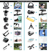 Neewer 53-in-1 Action Camera Accessory Kit