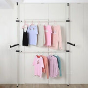 Randy & Travis Adjustable Heavy-Duty Garment Rail