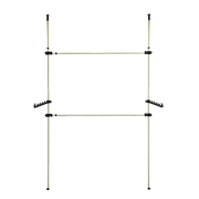 Randy & Travis Adjustable Heavy-Duty Garment Rail