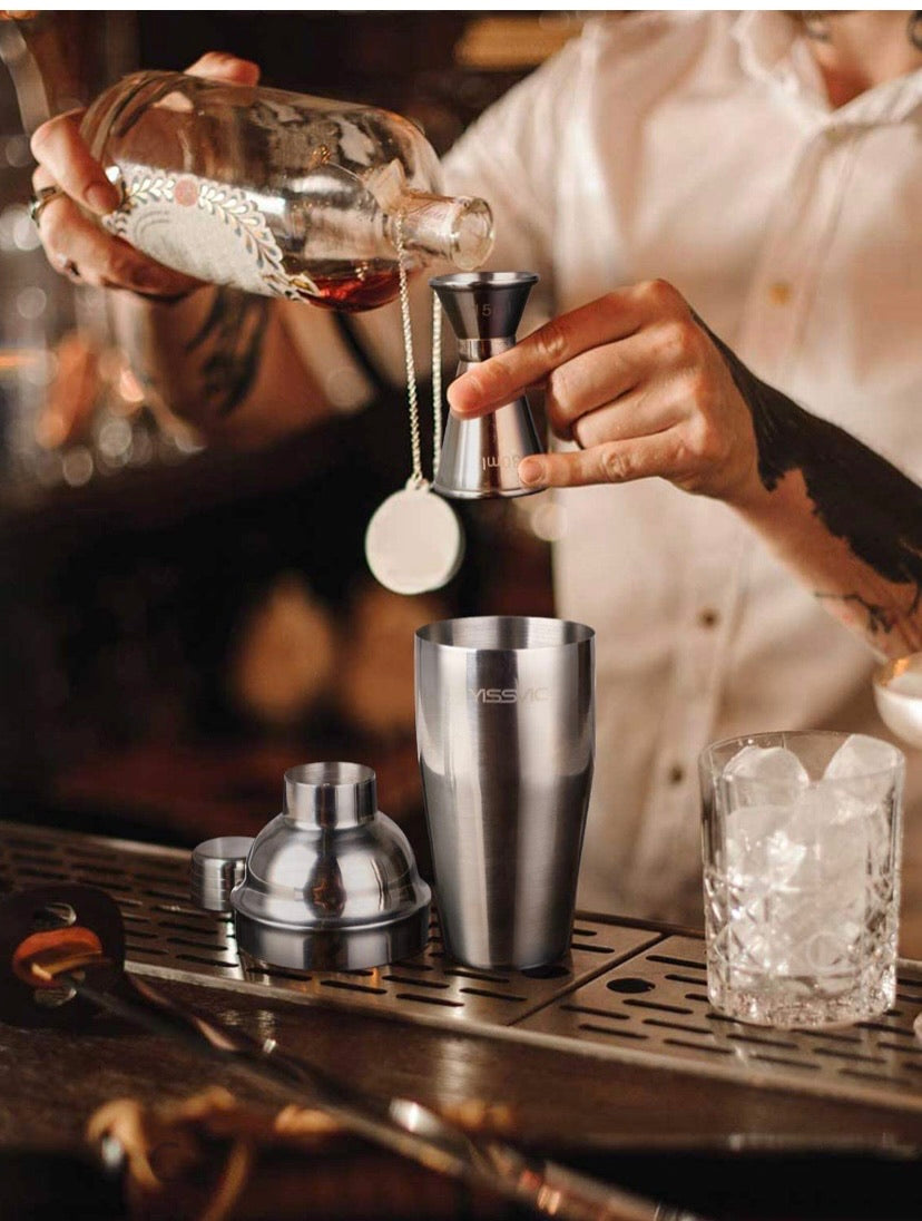 9Pcs Cocktail Shaker Set
