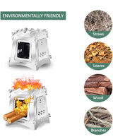 Camping Wood Stove Burner