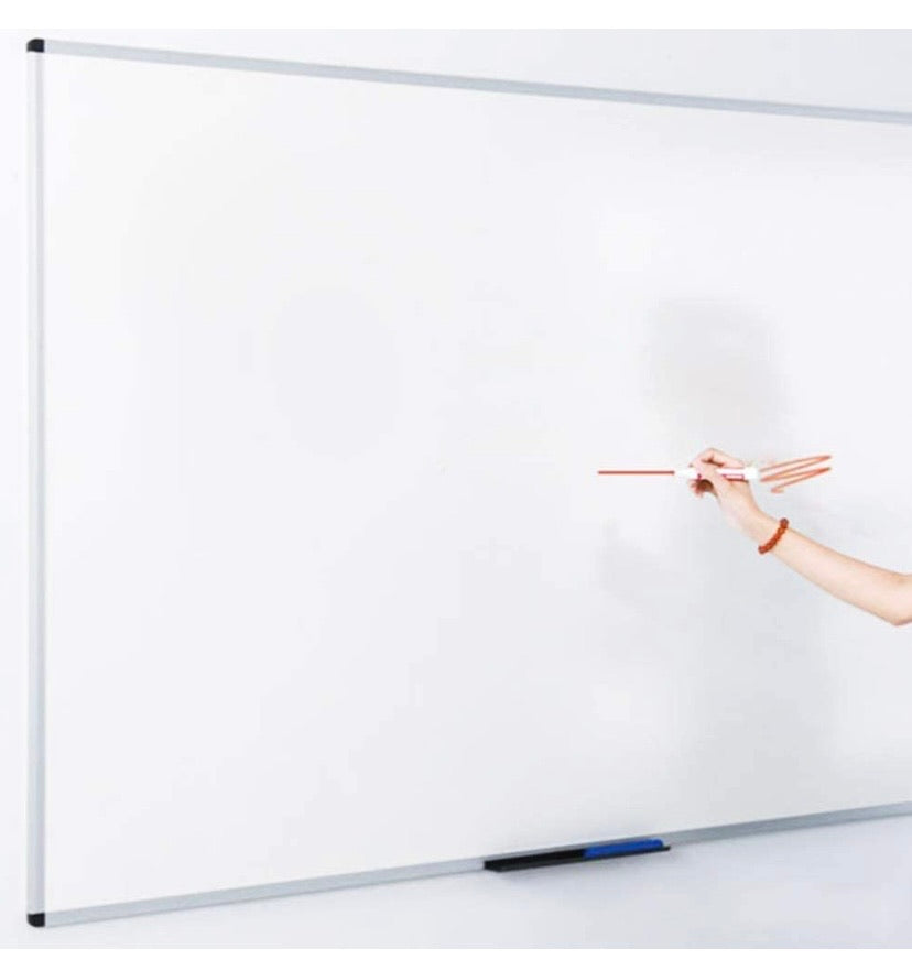 Magnetic Whiteboard, FOME 34.43x23.62in Dry Erase Board White Board Wall Mounted White Board Presentation Whiteboard Aluminium Message Memo White Board for Office Home and School