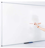 Magnetic Whiteboard, FOME 34.43x23.62in Dry Erase Board White Board Wall Mounted White Board Presentation Whiteboard Aluminium Message Memo White Board for Office Home and School